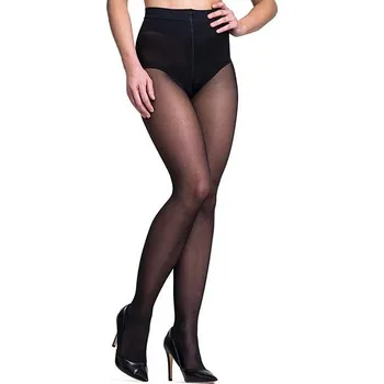 Dámské punčochy Nur Die NUR DIE FIGURA 25 DEN - Zeštíhlující punčochové kalhoty - ND719151 černá L