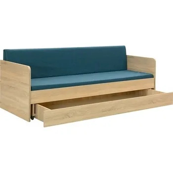 Pohovka MENEOS 80 VV-OBA BOKY VYSOKÉ (MINOS 80 VV) - rozkládací pohovka s úp a roštem (3BALÍKY) , lamino DUB SONOMA (BARDOLINO) -bez matrace,kolekce "FN" (K150)NOVINKA