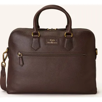 Polo Ralph Lauren Pánská Taška Na Notebook, tmavě hnědá, one...