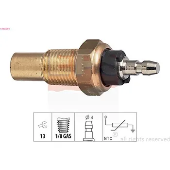 Autoelektrika Snímač, teplota chladiva EPS 1.830.056