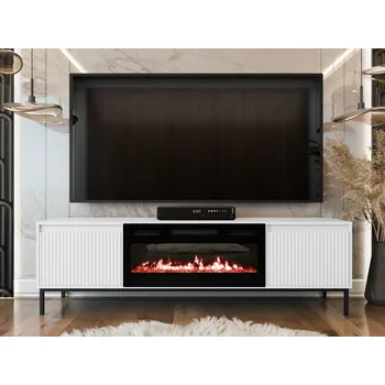 Televizní stolek Mirjan_zondo TV skříňka/stolek Somkera EF (bílá)