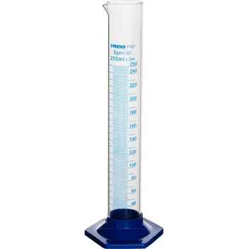 Válec odměrný sklo/plast 250ml STREND