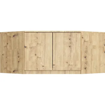 Nástavec na skříň Rohový nástavec na skříň LOTA 100 cm - dub artisan