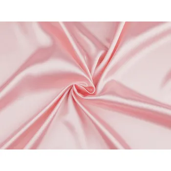 Satén elastický metráž, střední, 19 (44) růžová sv.