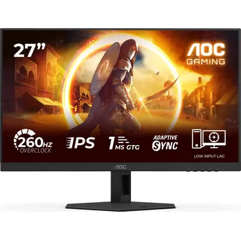 Monitor AOC MT IPS LCD WLED 27" 27G4ZRE - IPS panel, 1980x1080, 260Hz, 2xHDMI, DP