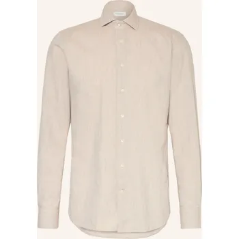 Pánská košile Profuomo Pánská Košile Slim Fit, béžová, 39