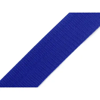 Popruh polypropylenový šíře 50 mm tloušťka 1 mm, střední, 50 modrá královská