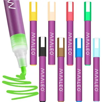 Akrylové fixky - sada 8 kusov Maaleo 27052