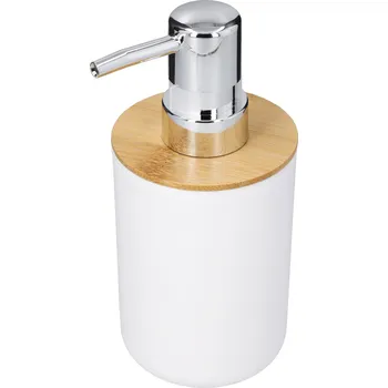 Dávkovač mýdla LIVARNO® Stěrka s držákem / Organizér na zubní kartáčky / Nádoba na vatové tyčinky / Dávkovač mýdla (dávkovač mýdla)