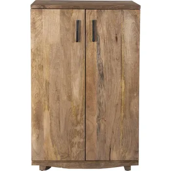 Vinotéka Vinotéka z mangového dřeva v přírodní barvě počet lahví 12, 74x122x46 cm Bombay – Interia Home & Living ID_1729778
