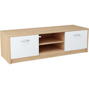 Televizní stolek TV stolek MARK 029 dub sonoma/bílá