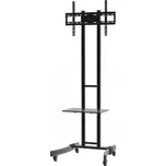 TV stojan VCM „B-MS190“ s nastavitelnou výškou, černý