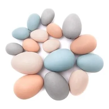 Set školních potřeb Jajka dusty pastel 16szt