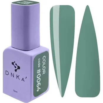 Lak na nehty DNKa' Color 0064 12 ml – olivovo zelený gél lak