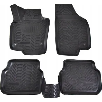 autokoberec Gumové autokoberce J&J Automotive, 4 ks