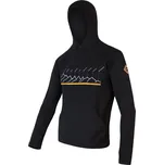 Pánská mikina klokanka SENSOR MERINO UPPER RJ černá XXL