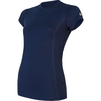 cyklistický dres Dámské triko kr.rukáv SENSOR MERINO ACTIVE deep blue XL