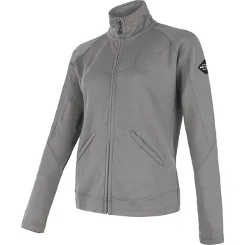 Pánská mikina Dámská mikina celozip SENSOR MERINO UPPER šedá S