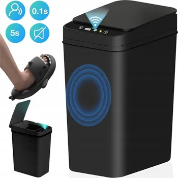 Odpadkový koš Inteligentní odpadkový koš do kuchyně 12 l odpadkový koš se senzorem