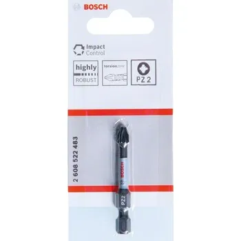 Bit Bosch Professional BOSCH Nástavec Impact Control PZ2 Power Bit, 1&nbsp;ks 2608522483