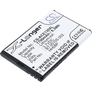 Počítač Baterie Cameron Sino CS-ACE130XL pro Acer Acer beTouch E130 B - neoriginální