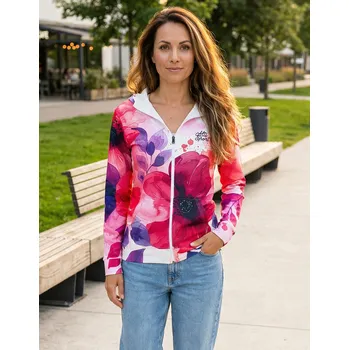 Dámská mikina Dámská mikina na zip premium ALTISPORT VOJ/ALW127MI02 RŮŽOVÁ XXL