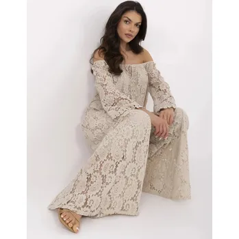 Dámské kalhoty Dámské béžové kalhoty MI SP, jedna velikost i523_5906694028502