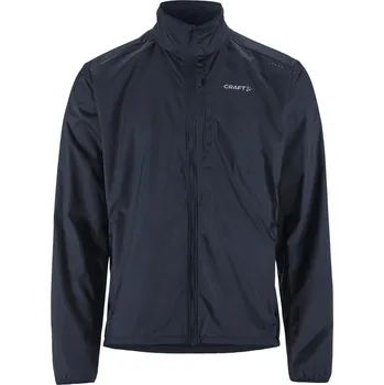 Sportovní oblečení Pánská běžecká bunda CRAFT Essence Wind 2 - modrá Velikost: M