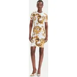 Versace Jeans Couture Každodenní šaty 80HAO939 JS553 Bílá Slim Fit L