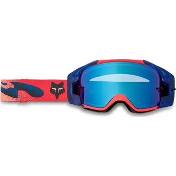 Motocyklové brýle Fox Vue Vision Limited Edition VIVID Goggles neon pink