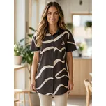 Dámská košile premium ALTISPORT VOJ/ALW088KOS01 HNĚDÁ XL