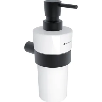 Dávkovač mýdla Černý dávkovač tekutého mýdla, pumpička mosaz NIMCO BORMO ČERNÁ BRC 11031KN-T-90 Nimco
