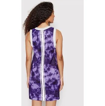 Dámské šaty Mitchell & Ness Každodenní šaty TDRSLF19018 Fialová Regular Fit S