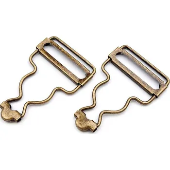 Spona na laclové kalhoty, průvlek 28; 30; 38 mm, malé, 2 (28 mm) staromosaz