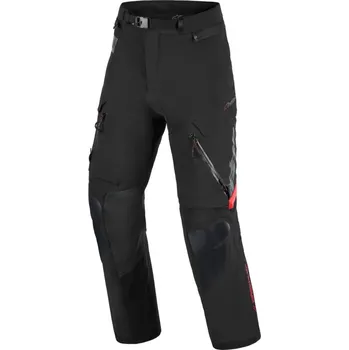 Moto kalhoty kalhoty Alpinestars Halo Pro Drystar XF black/dark grey/red 4XL