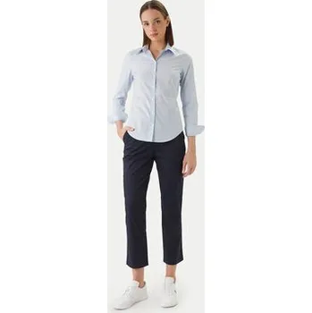 Pánské kalhoty Gant Chino kalhoty 4150380 Tmavomodrá 40