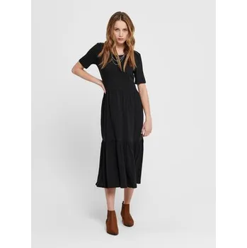 Dámské šaty JDY Každodenní šaty Dalila 15195291 Černá Loose Fit XS