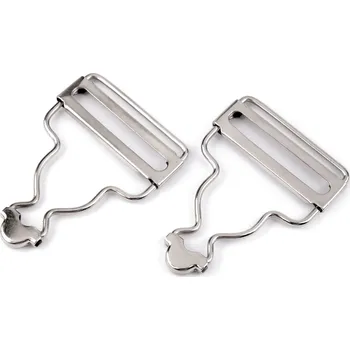 Spona na laclové kalhoty, průvlek 28; 30; 38 mm, malé, 3 (38 mm) nikl