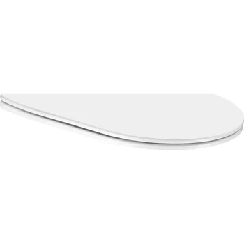 WC sedátko Oltens Hamnes záchodové prkénko s pomalým sklápěním bílá 45119000