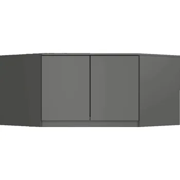 Nástavec na skříň Rohový nástavec na skříň LOTA 100 cm - šedý