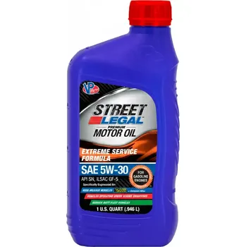 Motorový olej VP Racing Street Legal polosyntetický motorový olej 5W-30, 946 ml