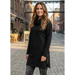 Dámská prodloužená mikina KIXMI LUCKY ČERNÁ XS