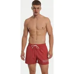 BOSS Plavecké šortky Mooneye 50469280 Červená Regular Fit M