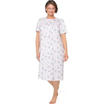 Dámská noční košile 203 DÁMSKÁ KOŠILE BOGNA červenat se L