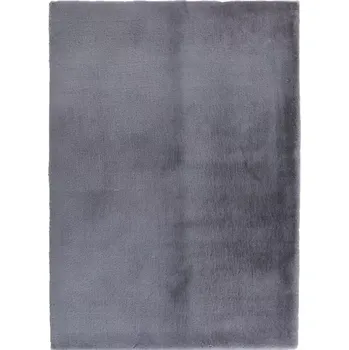 Koberec Koberec Shaggy Rabbit Fur 0,6/0,9 silver