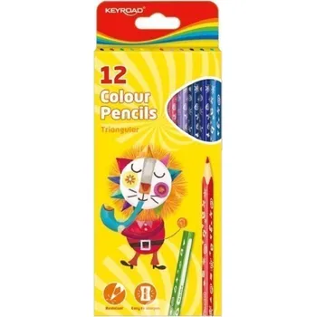 Pastelka Keyroad Pastelky trojhranné 12 ks