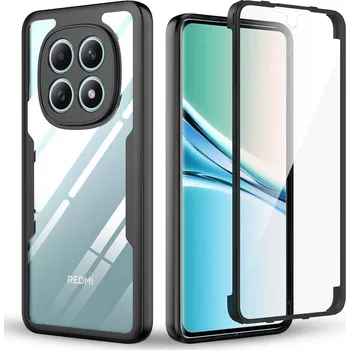 Pouzdro na mobilní telefon Techsuit - ColorVerse 360 Series + Ochrana displeje - Xiaomi Redmi Note 15 4G - Černá