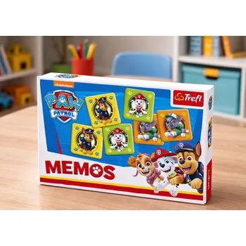 Karetní hra Trefl Pexeso TLAPKOVÁ PATROLA MINI v krabičce