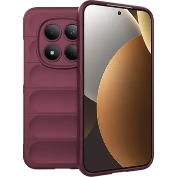 Pouzdro na mobilní telefon Techsuit - Magic Shield - Xiaomi Redmi Note 15 Pro 5G - Vínová