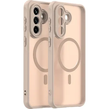 Pouzdro na mobilní telefon Techsuit - HaloFrost II MagSafe - Samsung Galaxy A37 5G - Zlatá